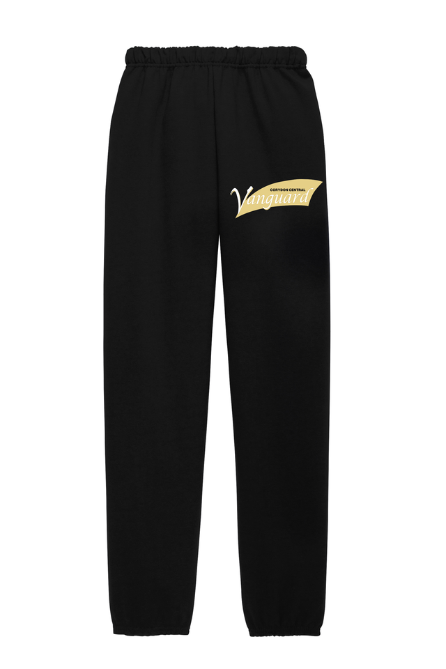 Corydon Central Vanguard Fleece Elastic Sweatpants with Banner Design